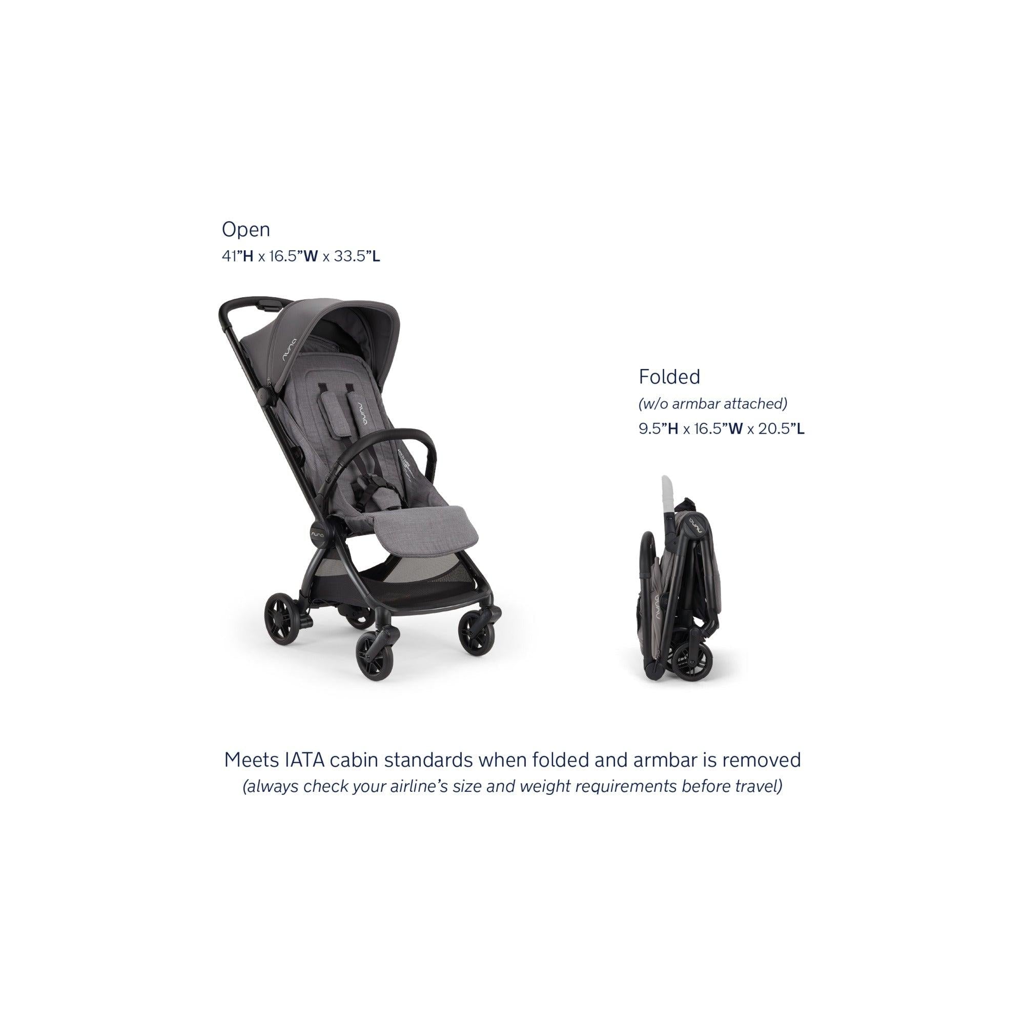 Nuna VIAA Cabn Stroller | PRE-ORDER | SHIPS IN JULY