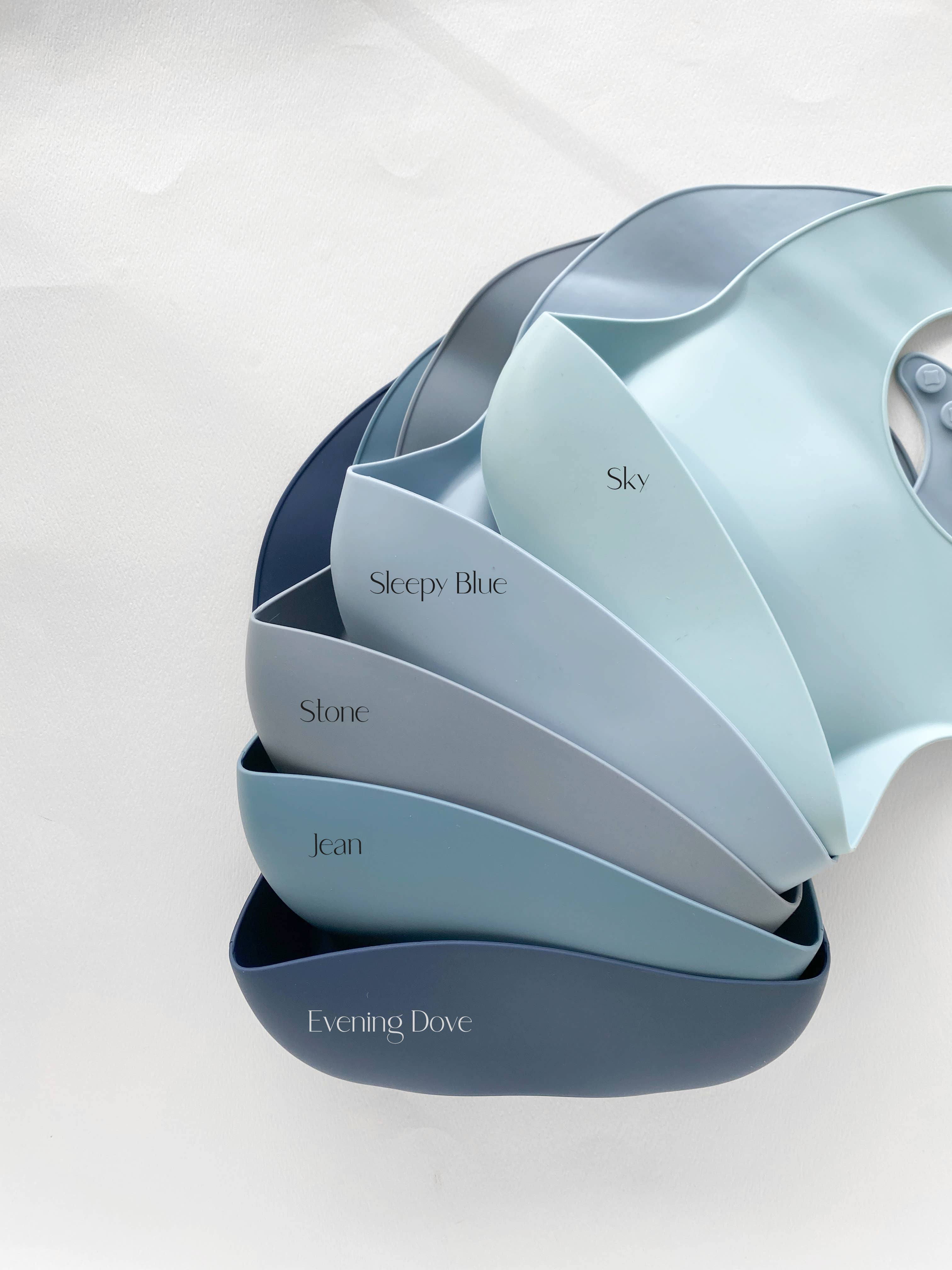 Oalalax Bebe - Silicone Bibs for Babies Toddlers | ecofriendly sustainababl: Latte