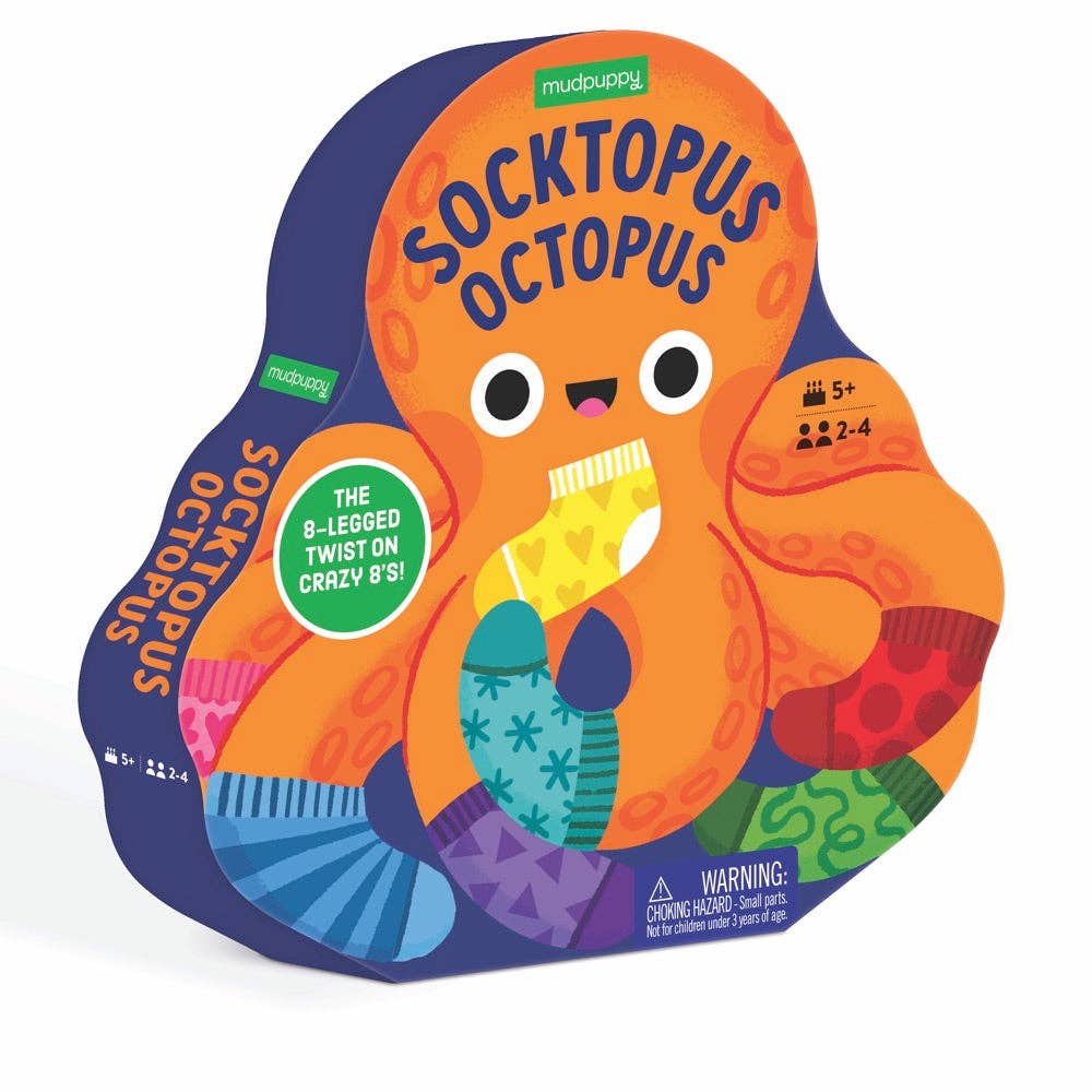 Chronicle Books - Socktopus Octopus Shaped Box Game