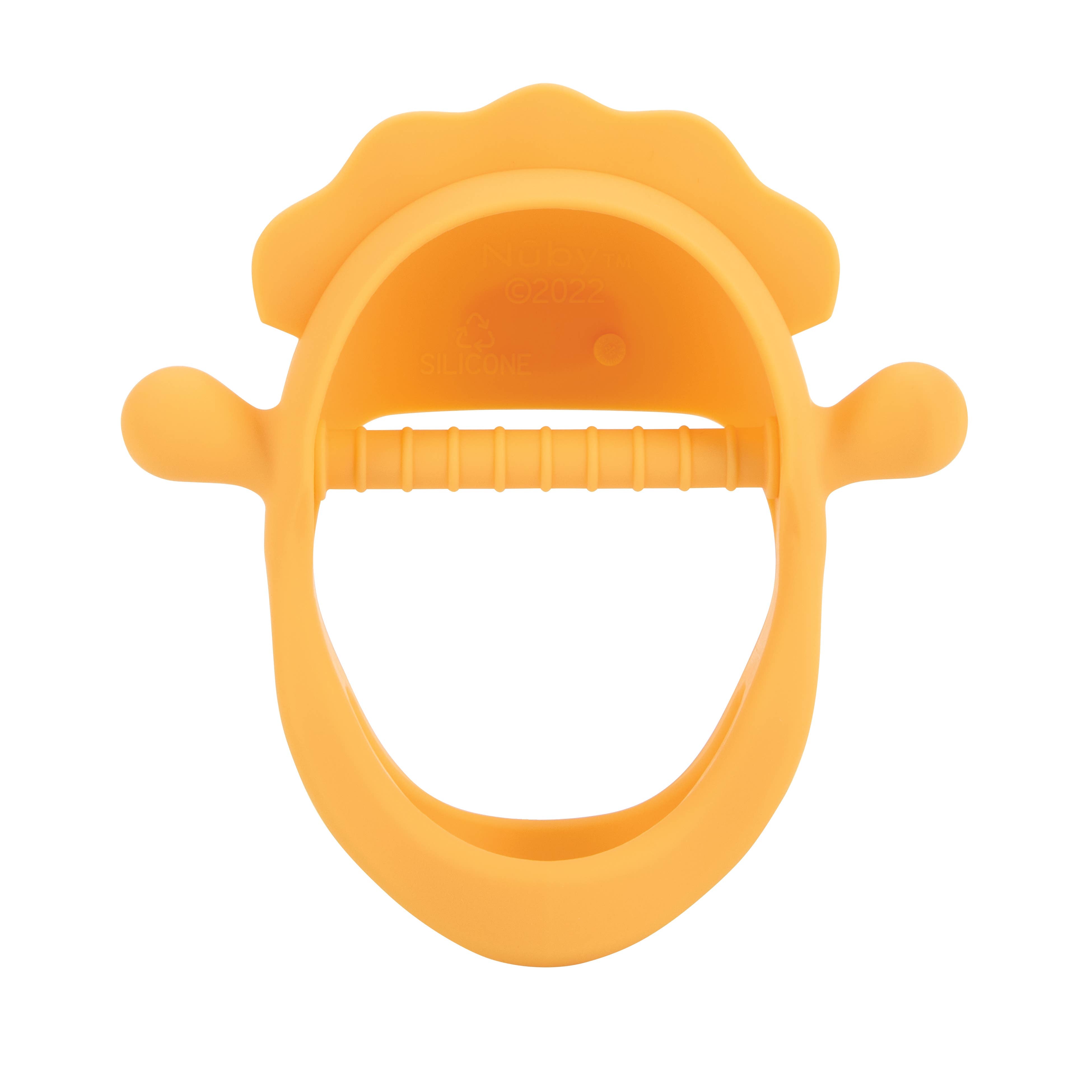 Silicone Teething Mittens: Lion