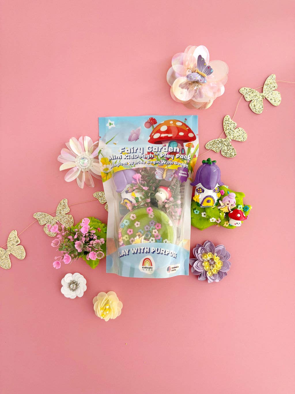 Fairy Garden Mini KidDough Play Pack