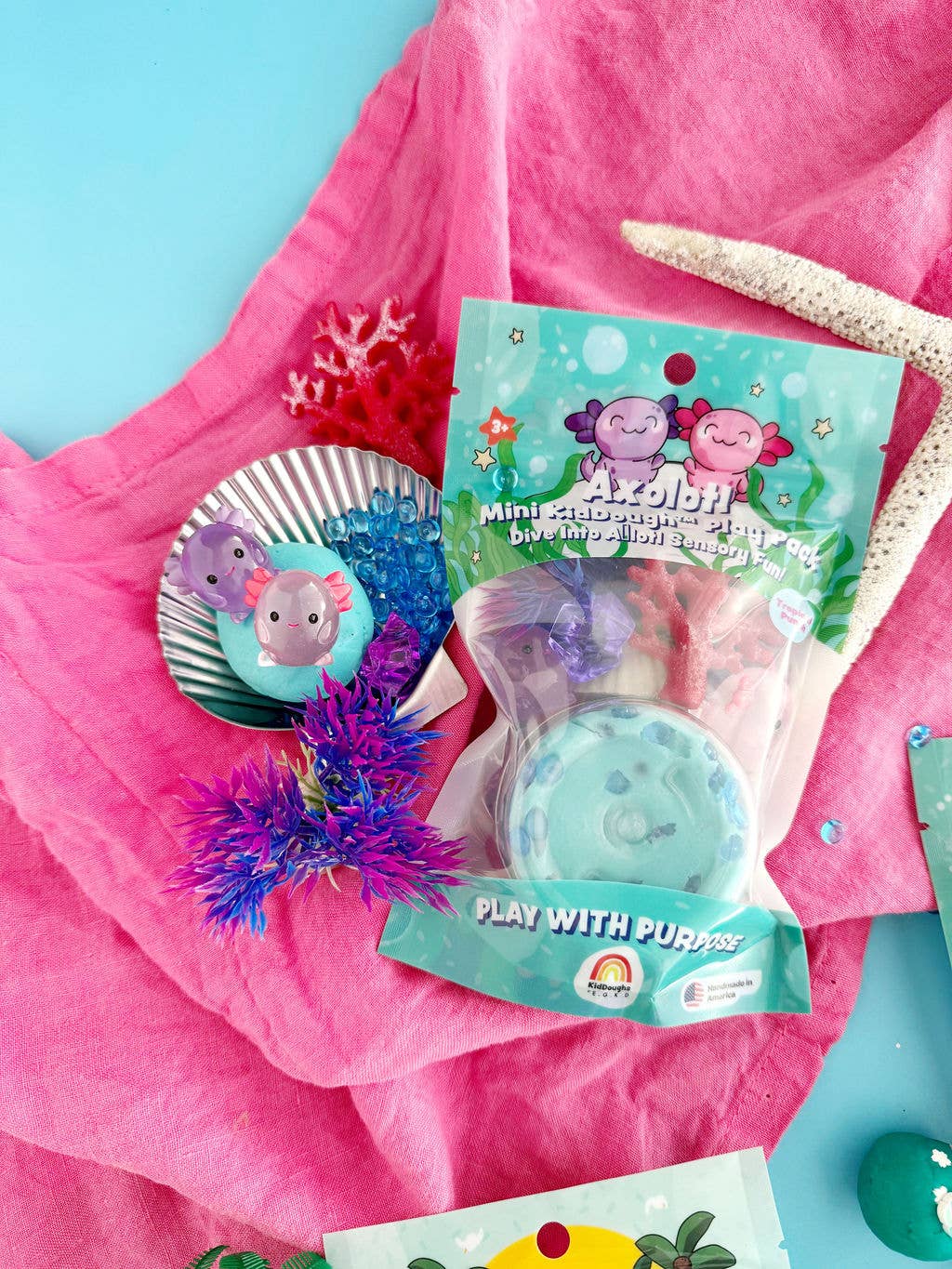 Axolotl Mini Play Pack