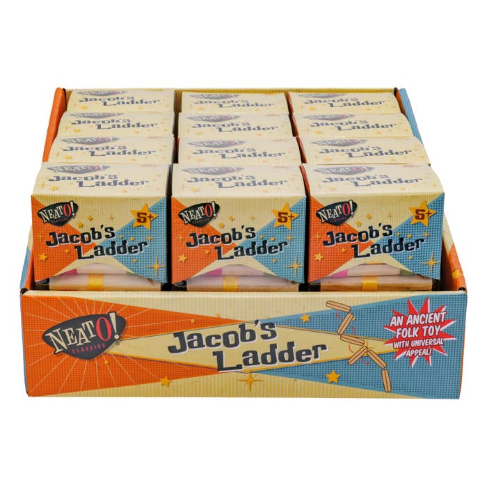 Toysmith - Neato! Classics Jacob's Ladder Retro Wooden Puzzle- Retro