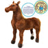VIAHART Toy Co. - Thorsten The Thoroughbred Horse | 36 Inch Stuffed Animal Plush | By TigerHart Toys