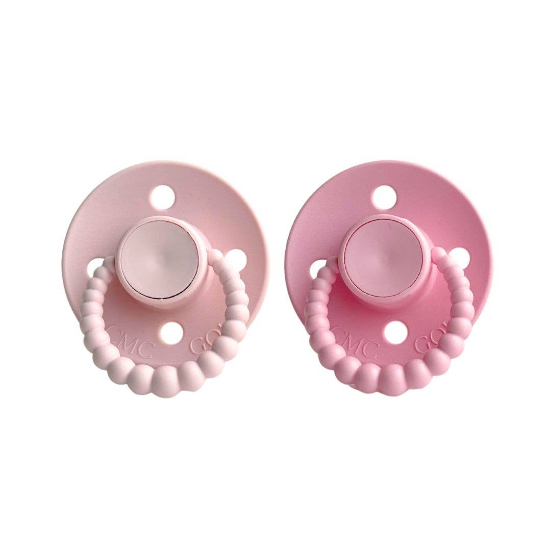 CMC Gold - CMC 'Bubble' Dummies Blush + Baby Pink: Size 3