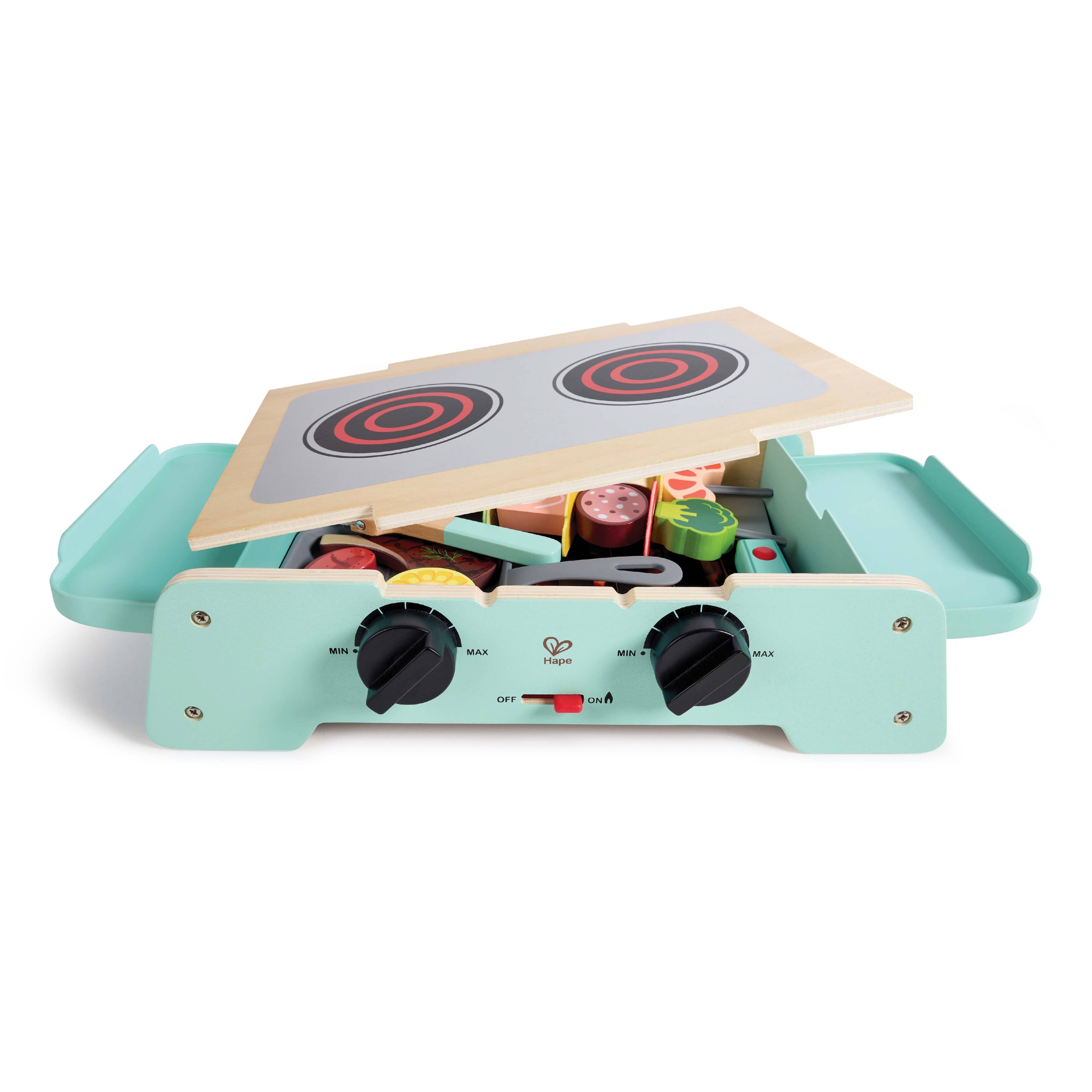 Hape Toys - Sizzling Griddle & Grill BBQ