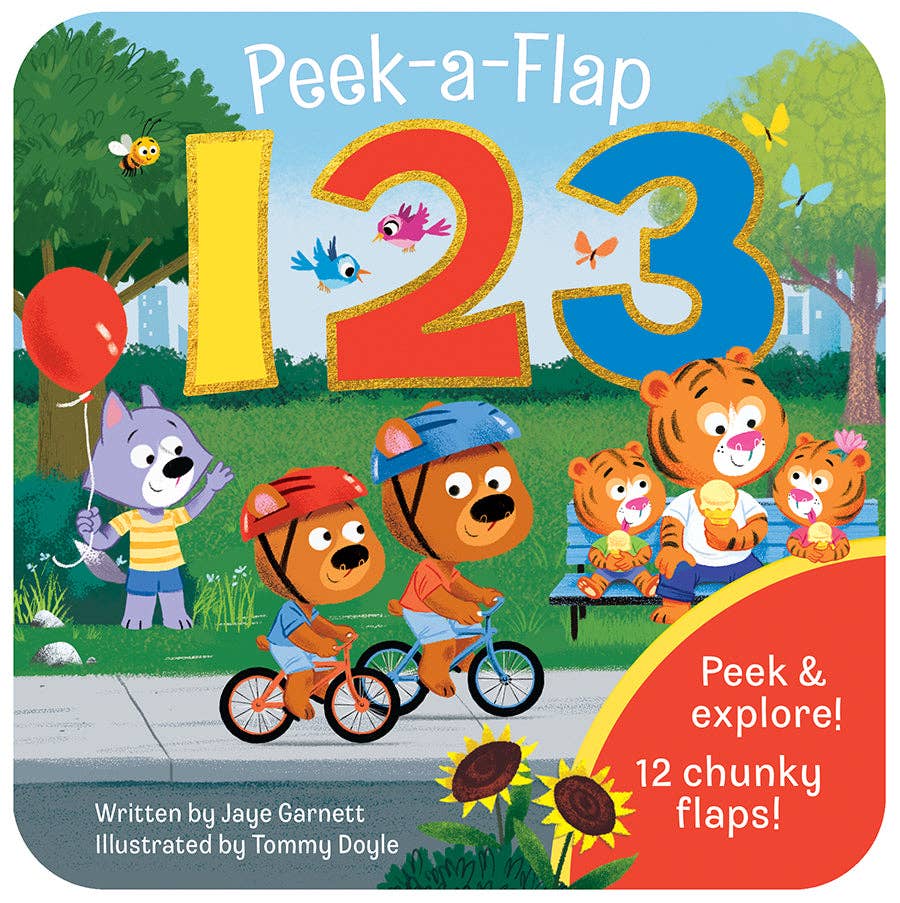 Cottage Door Press - 1 2 3 Early Learning Counting Lift-a-Flap Board Book
