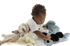 BABY PAPER - Crinkle Cuddler-Sensory Plush Dog