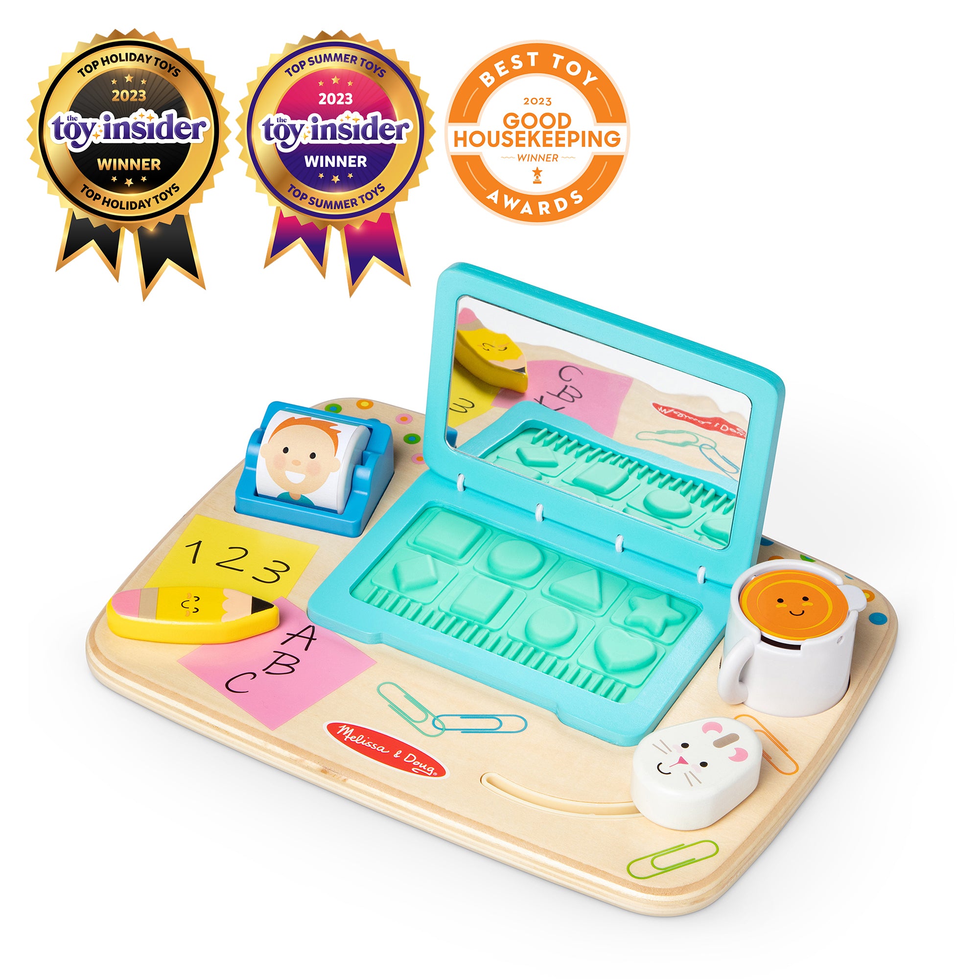 Melissa & Doug Work & Play Desktop