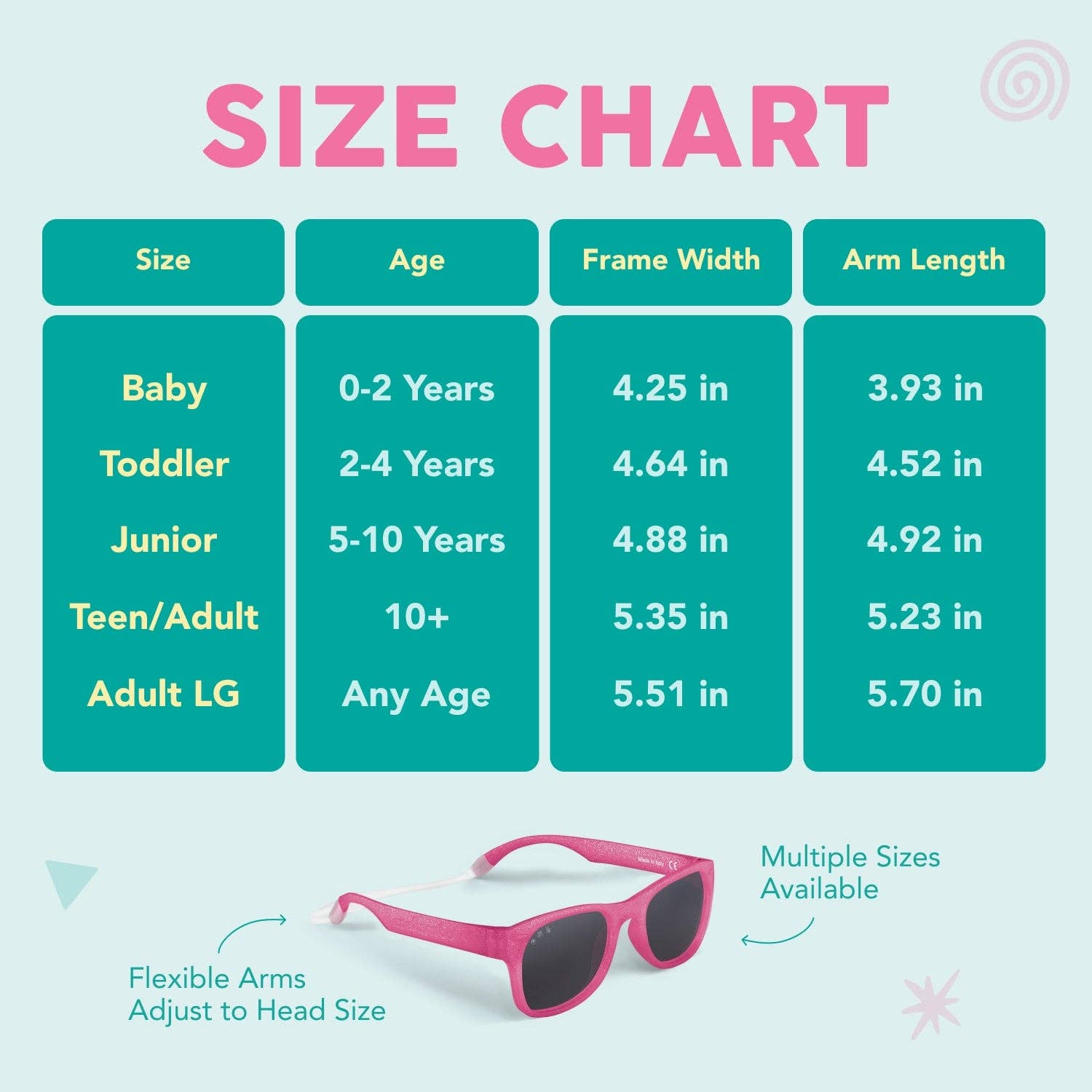 Roshambo Eyewear - Black Sunglasses for Baby, Kids, Teens & Adults: Toddler (Ages 2-4) / Chrome Polarized Lens