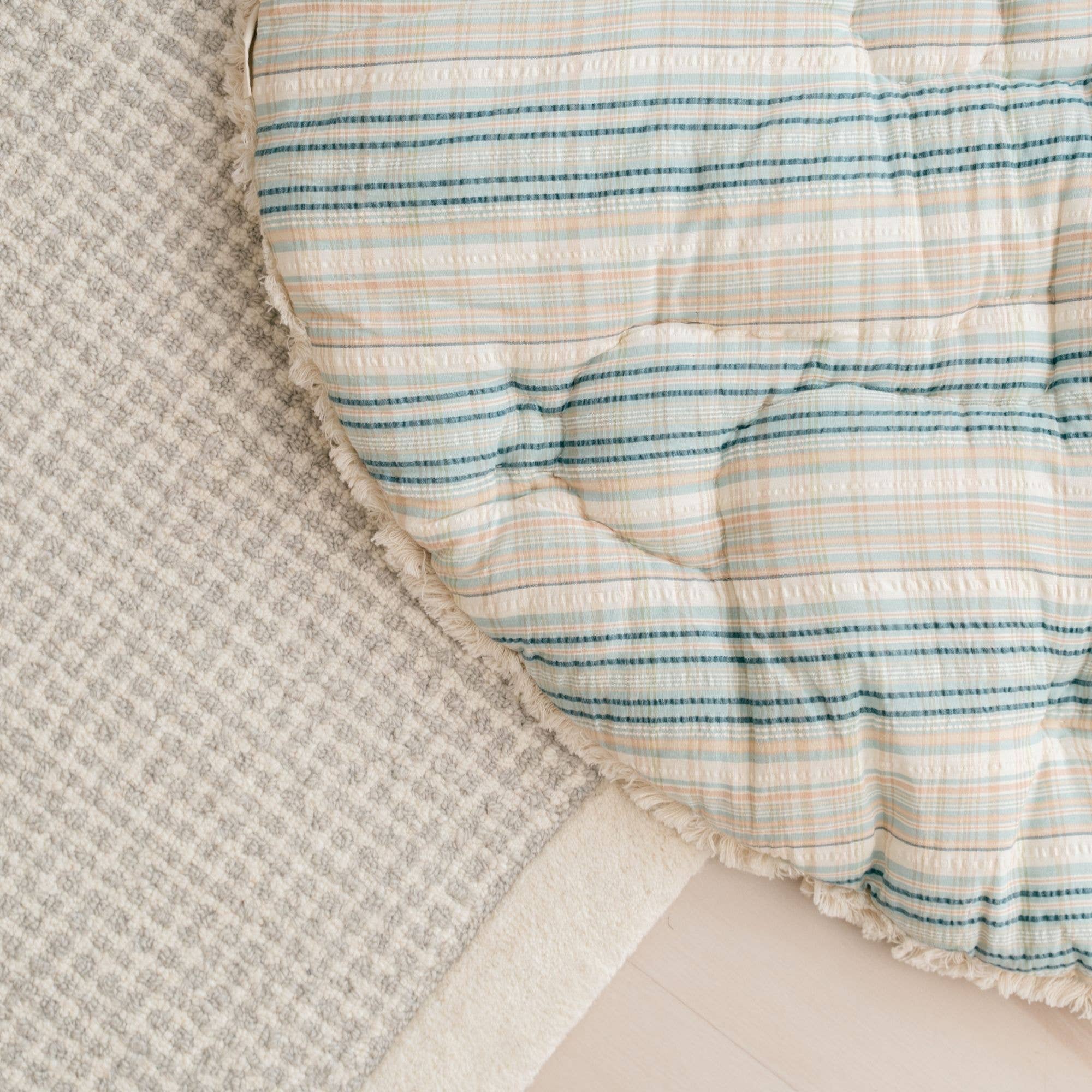 Crane Baby - Charlie Farmhouse Quilted Play Mat