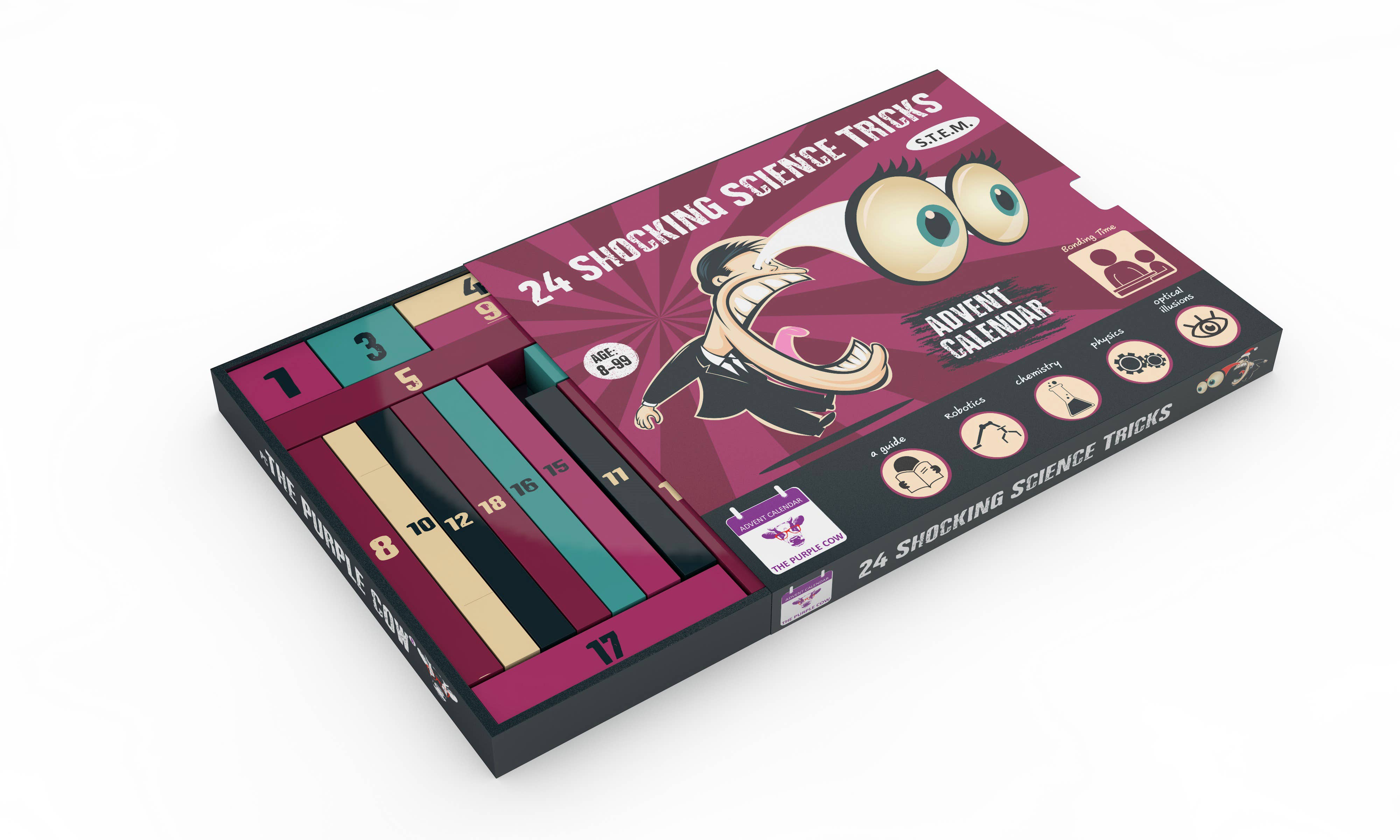 The Purple Cow America Inc. - Countdown Calendar - Shocking Science