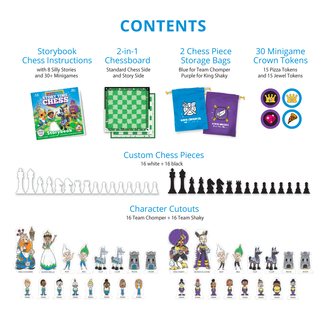 Story Time Chess - Board Game - Chess Set