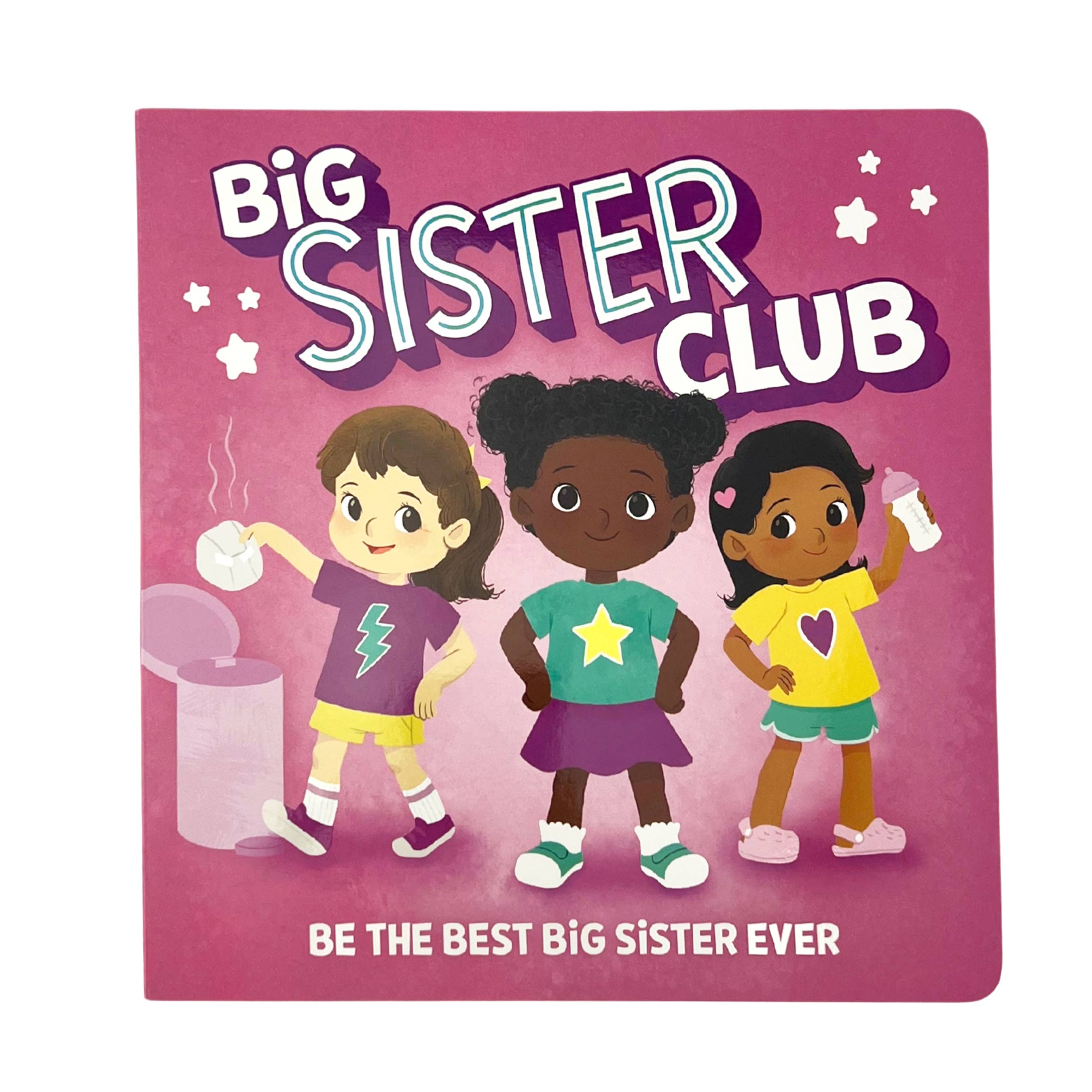 Cottage Door Press - Big Sister Club Board Book with Reward Chart & Stickers