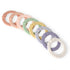 Bitzy Bespoke Itzy Rings™ Linking Ring Set: Rainbow
