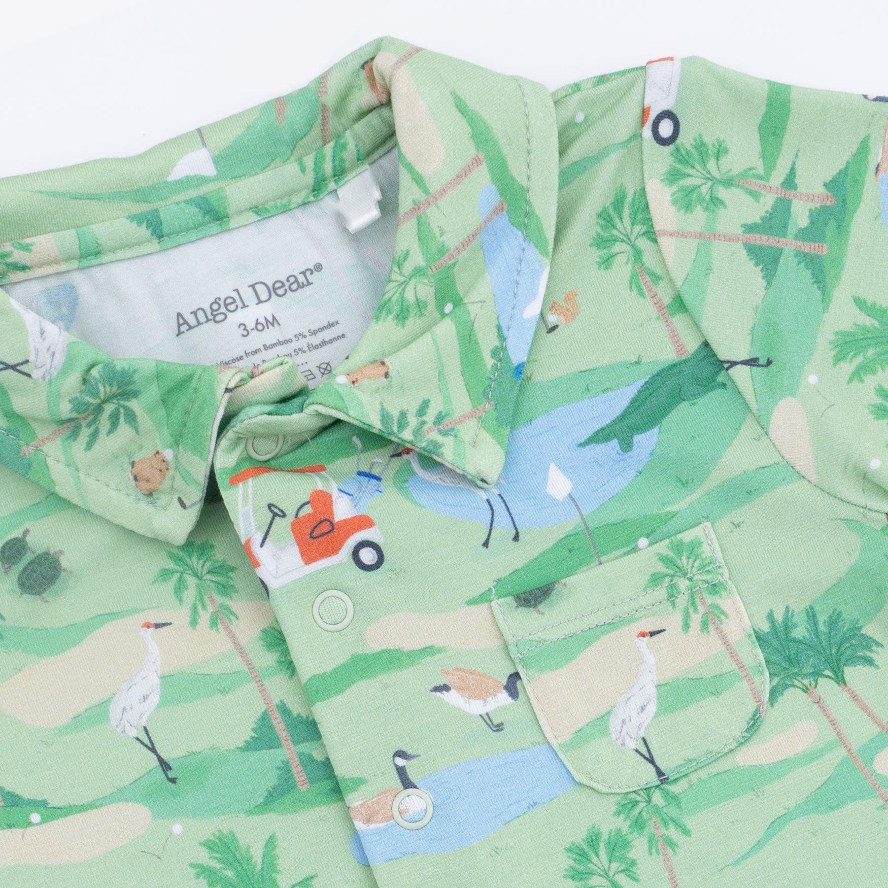 Angel Dear Golf Oasis Animals Polo Shortie