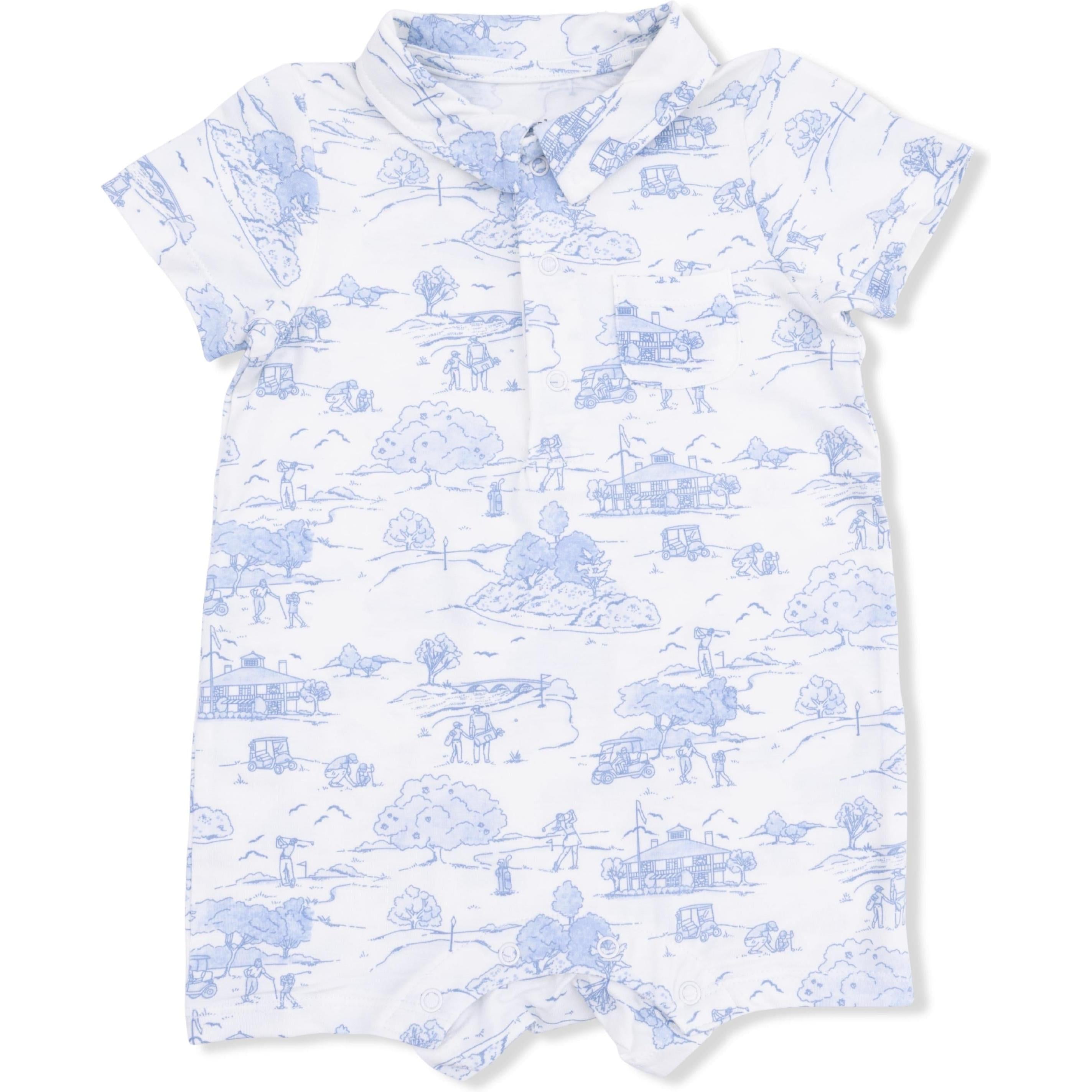 Angel Dear Golf Toile Polo Shortie
