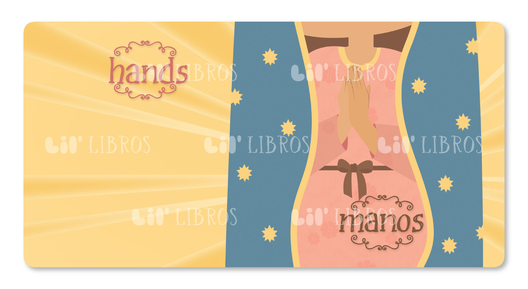 Lil' Libros ~ Bilingual Children's Books & Games - Guadalupe: First Words / Primeras palabras (Bilingual: English and Spanish)