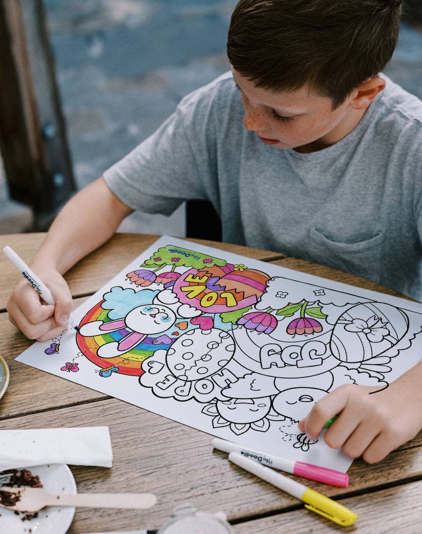 HeyDoodle - Easter Surprise Classic Coloring & Doodle Mat