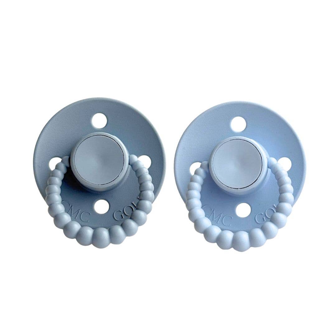 CMC Gold - CMC 'Bubble' Dummies Stormy + Baby Blue: Size 1
