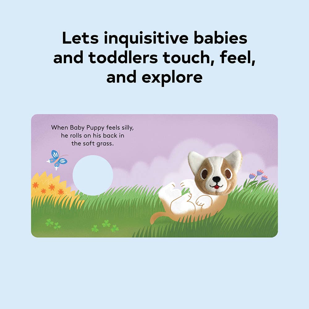 Chronicle Books - Baby Puppy: Finger Puppet Book