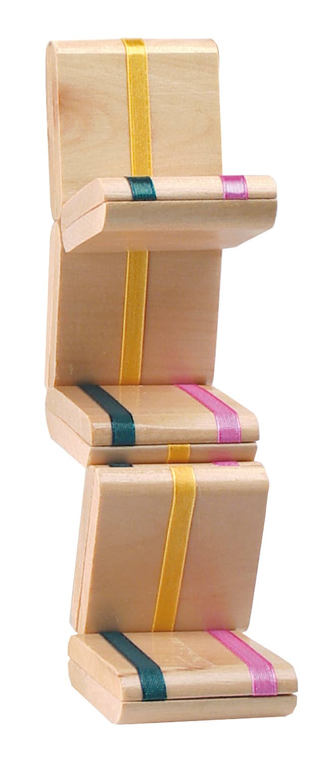 Toysmith - Neato! Classics Jacob's Ladder Retro Wooden Puzzle- Retro