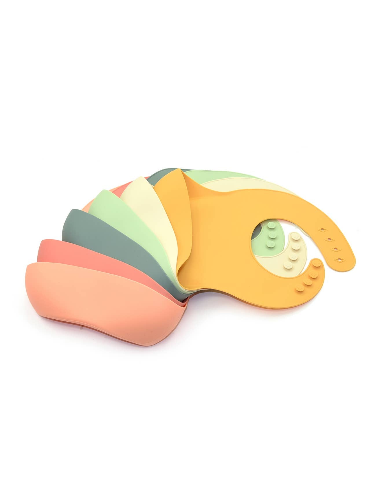 OB Designs - Silicone Bibs | 3 Colours: Coconut