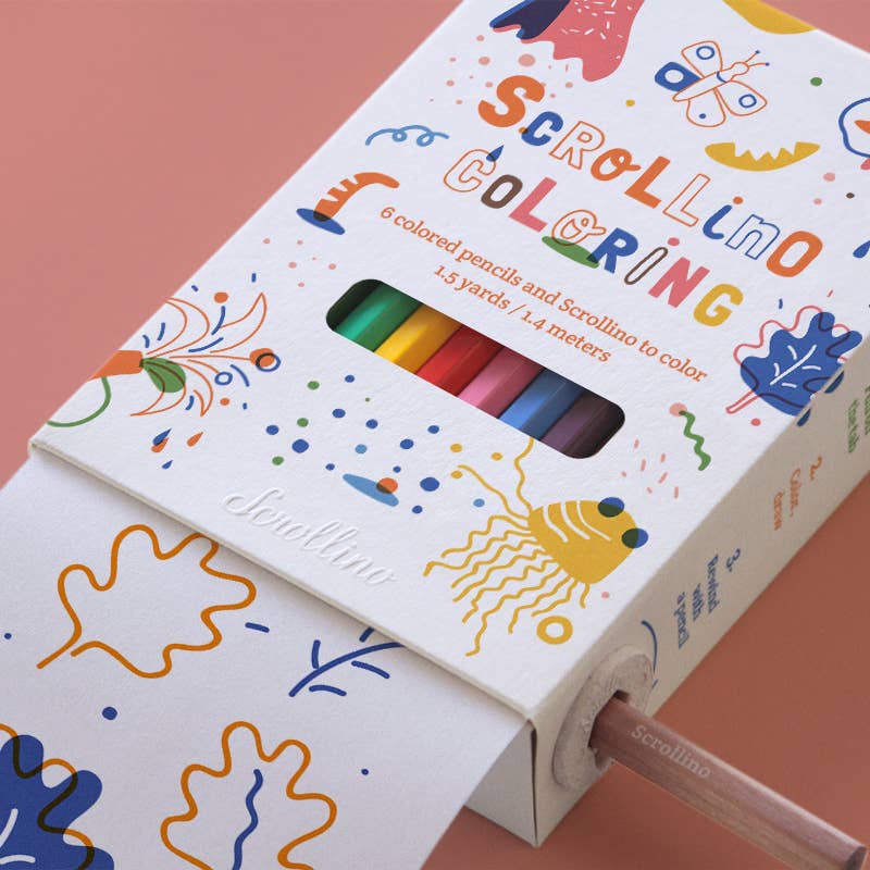 Coloring Book For Kids - Scrollino Coloring