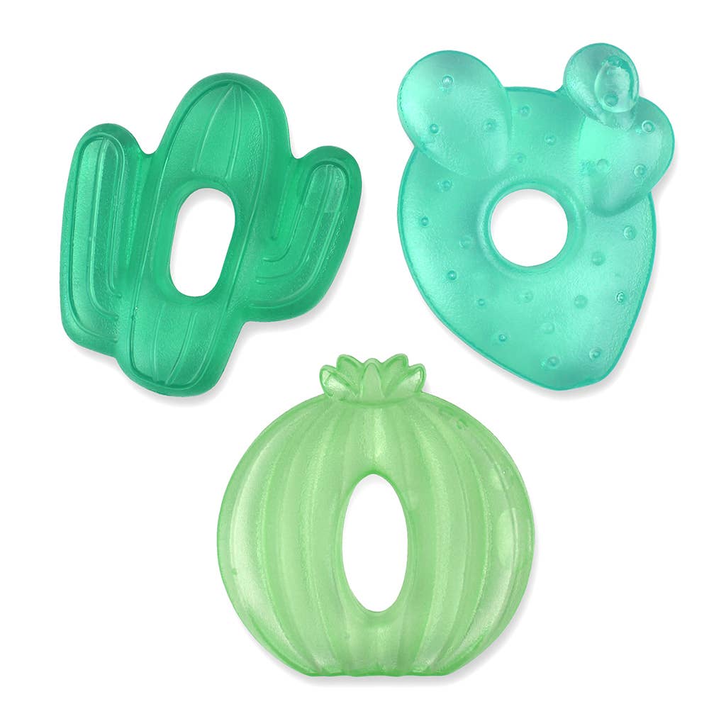 Cutie Coolers™ Water Filled Teethers (3-pack): Seaside