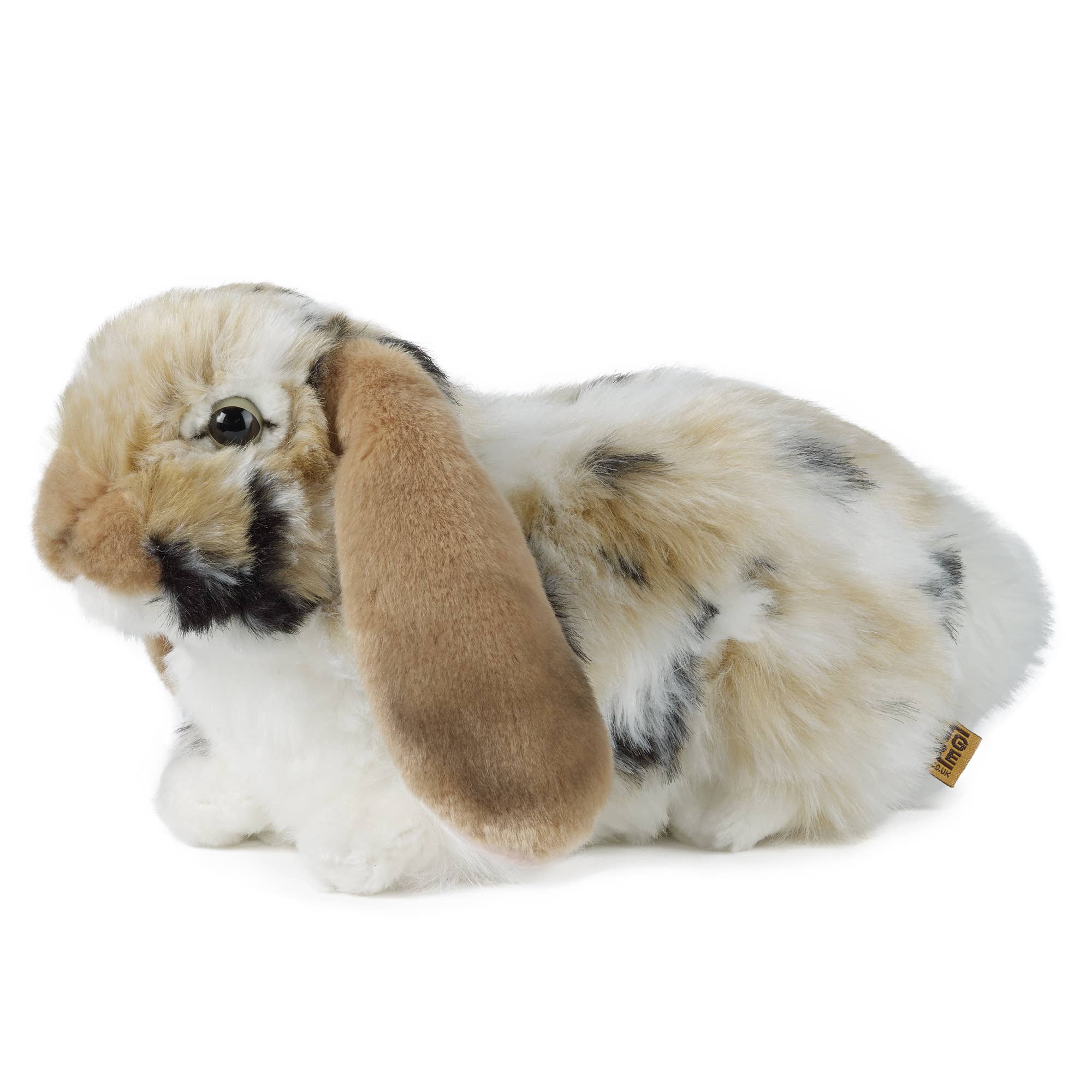 Living Nature Brown Dutch Lop Eared Rabbit Plush