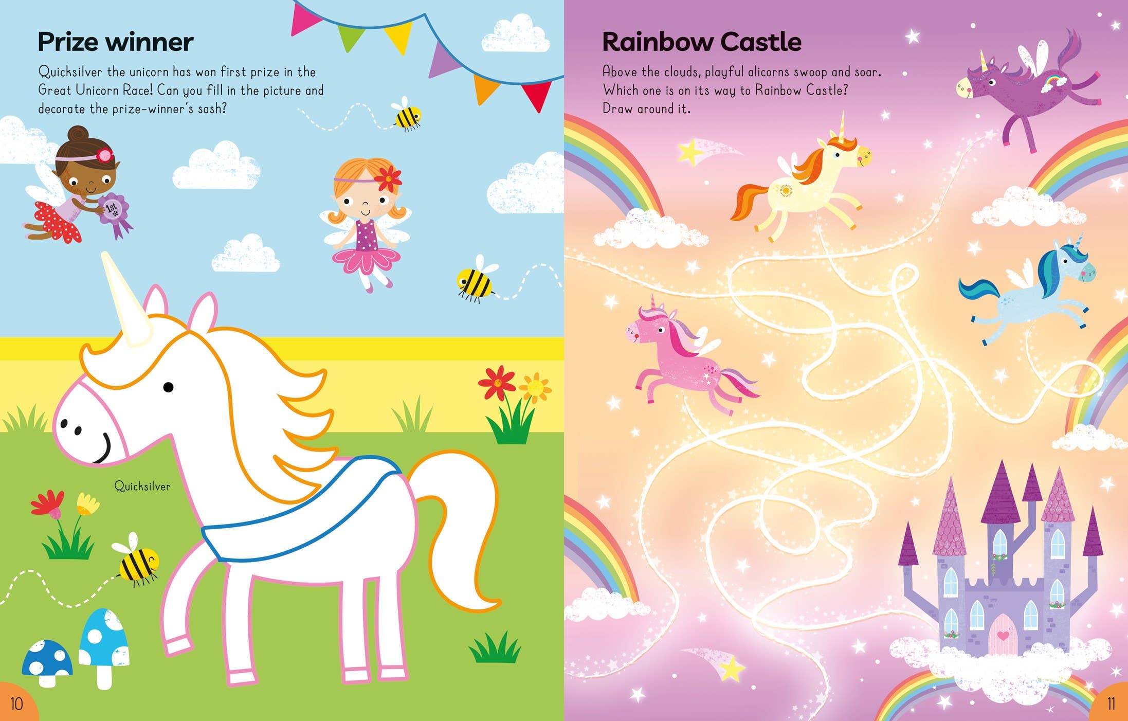 HarperCollins - Big Activity Book Unicorns: Usborne