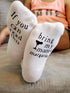Bring my Mom a Margarita Baby Socks | Items for Moms | Baby: 6-18mo