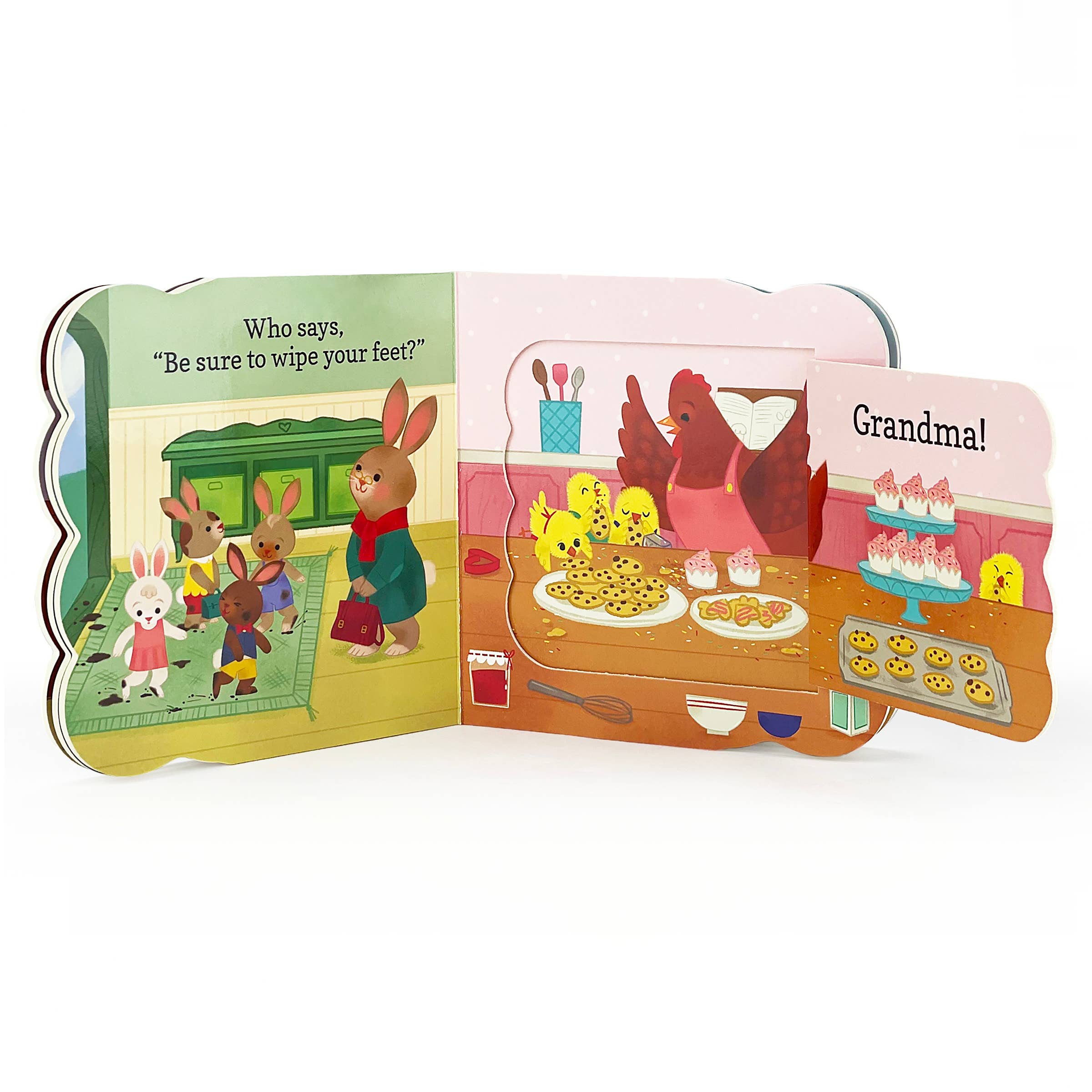 Cottage Door Press - Babies Love Grandma Lift-a-Flap Board Book