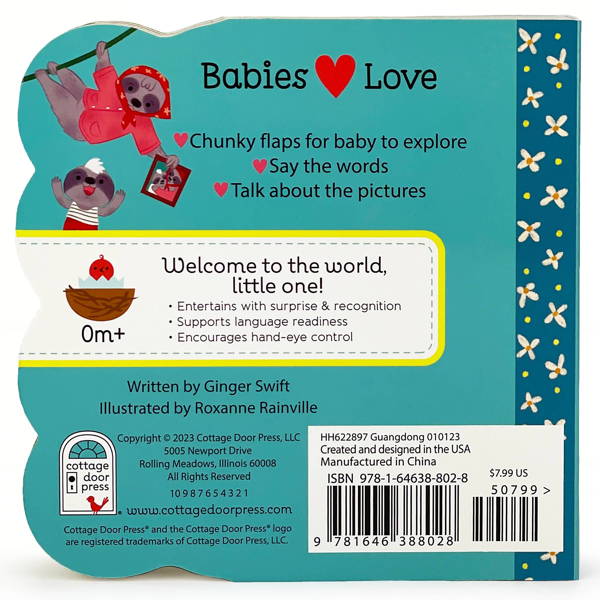 Cottage Door Press - Babies Love Grandma Lift-a-Flap Board Book