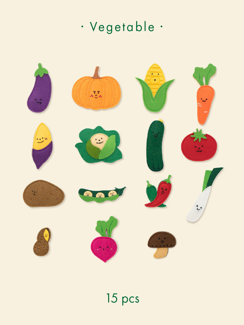 Vegetable Felt Collection