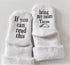 Dorothy’s Reason - Bring My Mom Tacos Baby Socks | Baby Items | Taco Items: 0-6mo