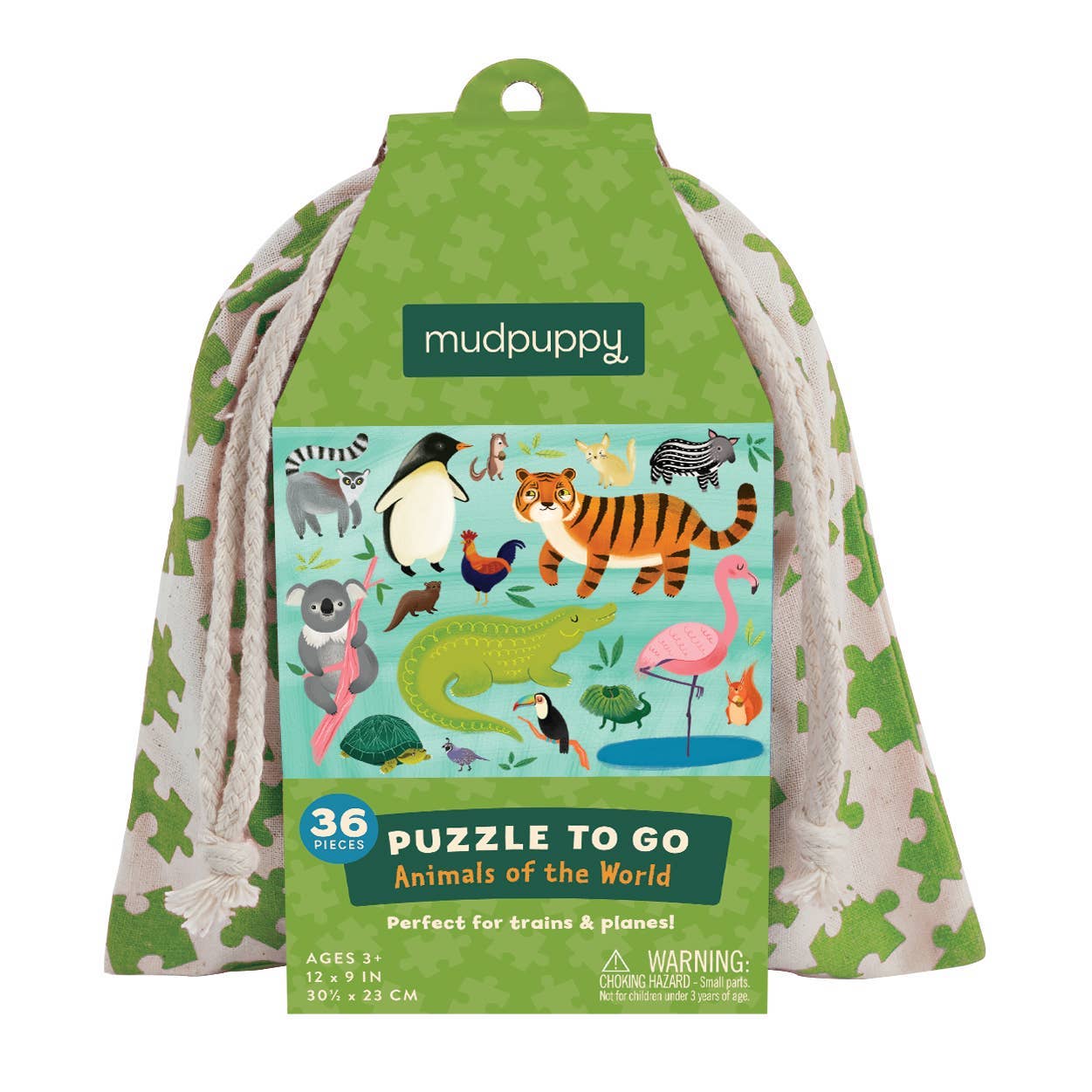 Chronicle Books - Animals Of The World Puzzle To Go
