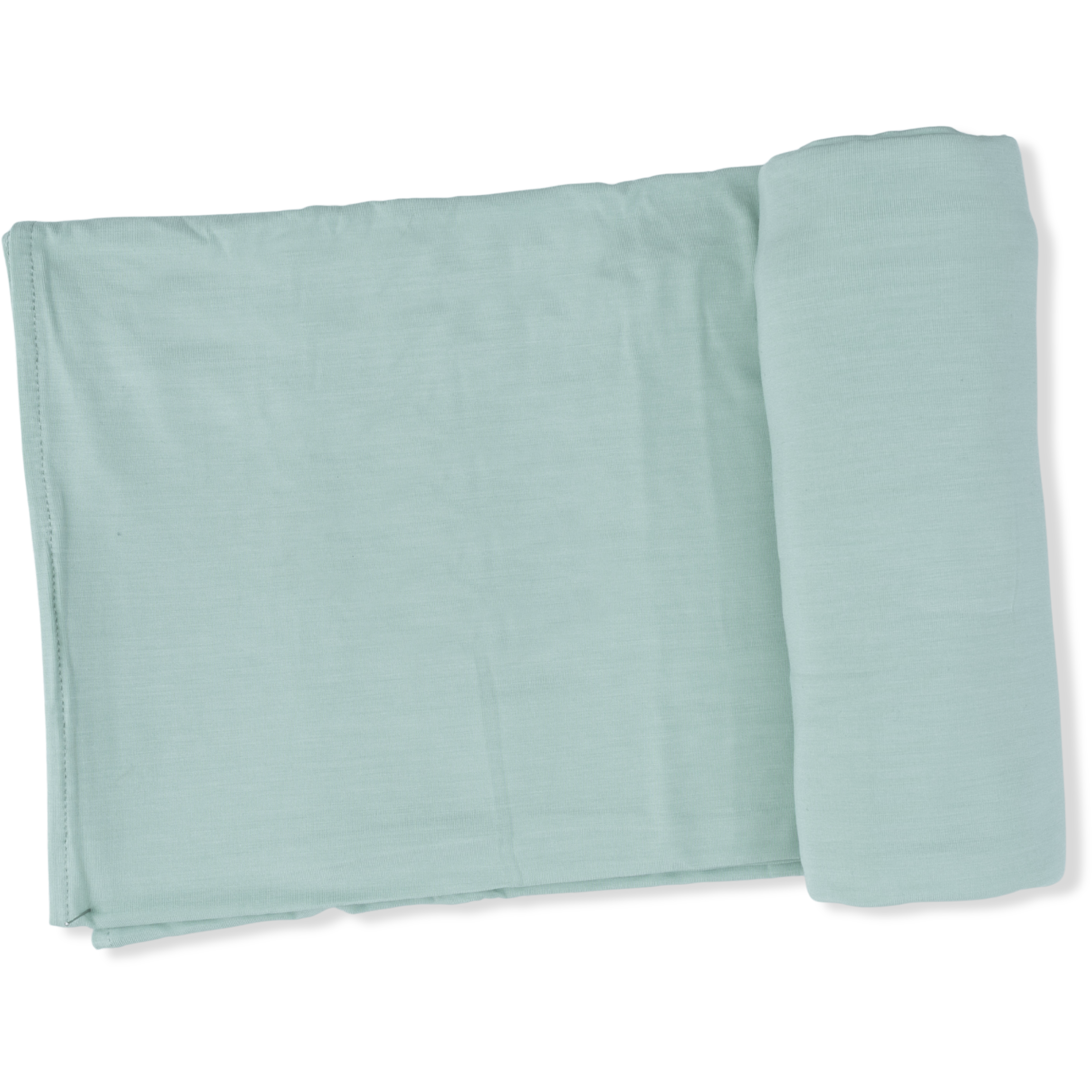 Angel Dear Solid Misty Blue Swaddle Blanket
