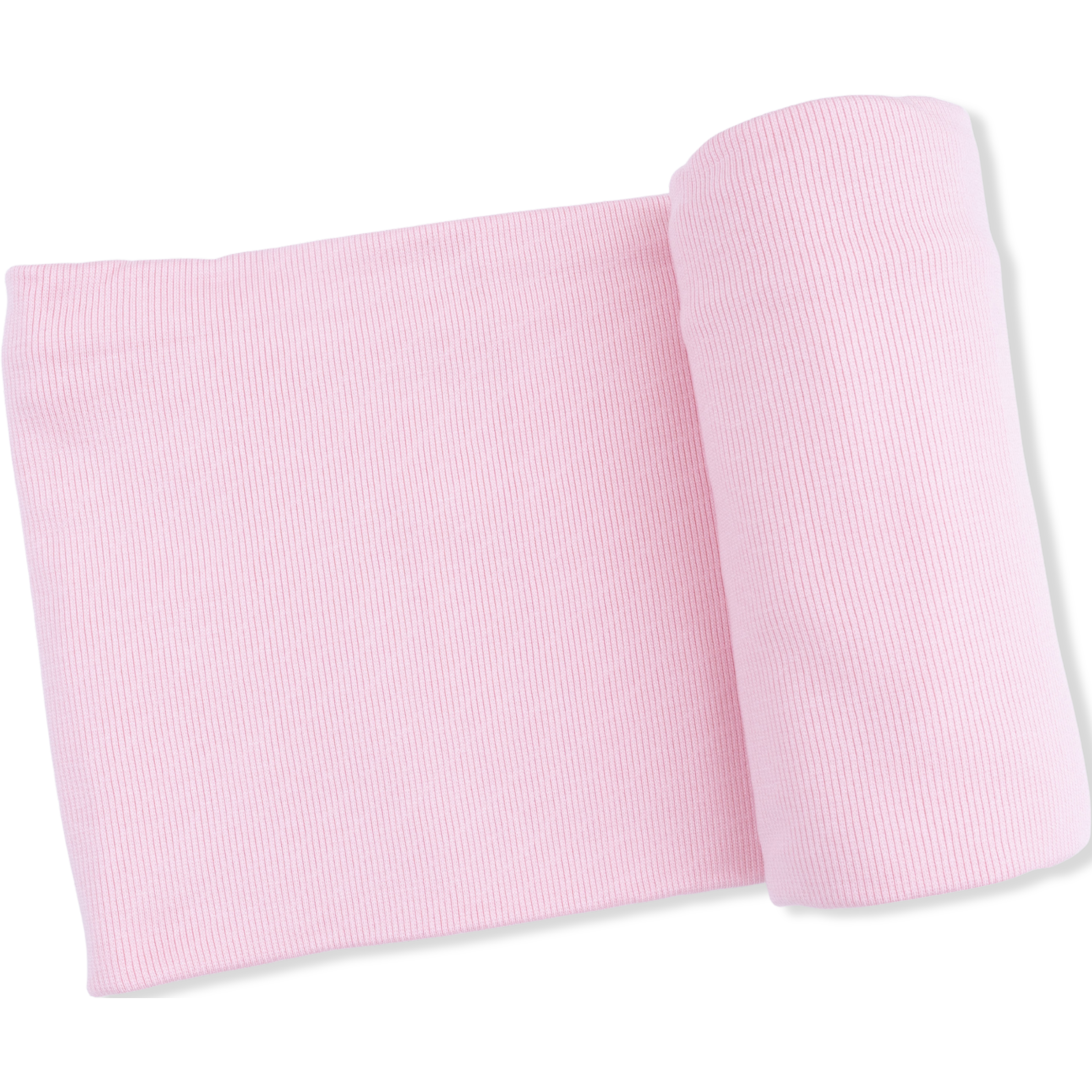 Angel Dear Solid Romance Rose Rib Swaddle Blanket