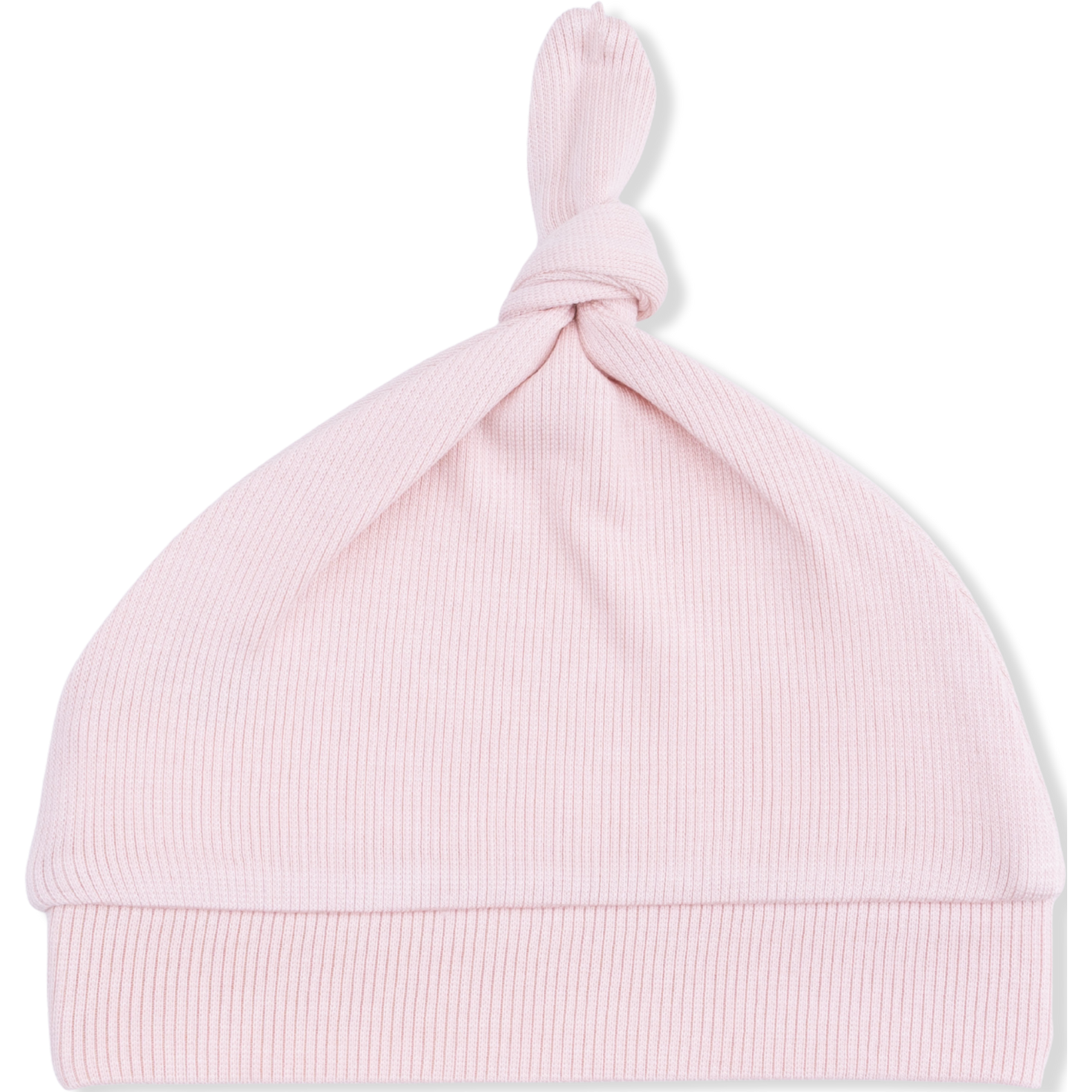 Angel Dear Solid Veiled Pink Knotted Hat
