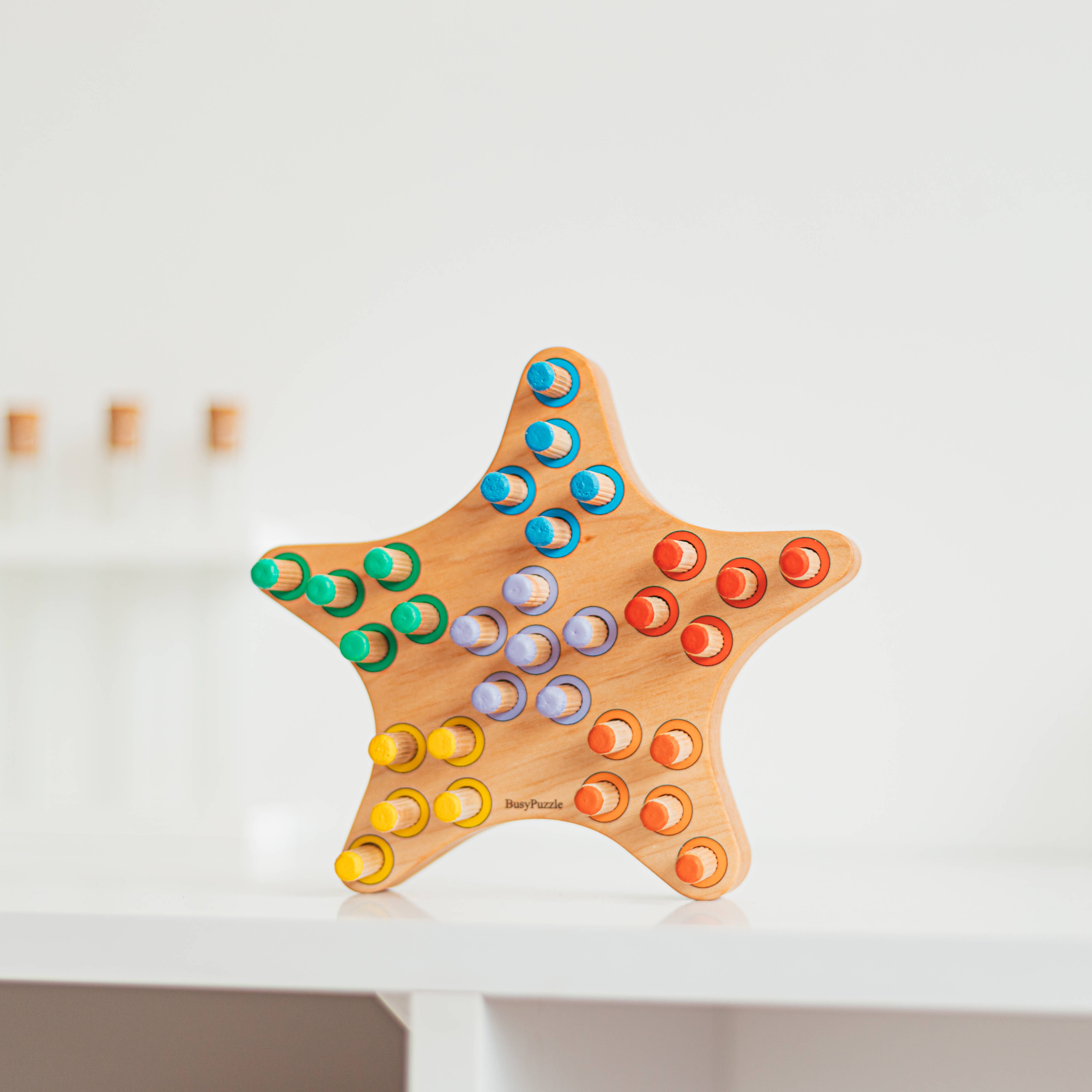 Busy Puzzle - Montessori Sorter Starfish