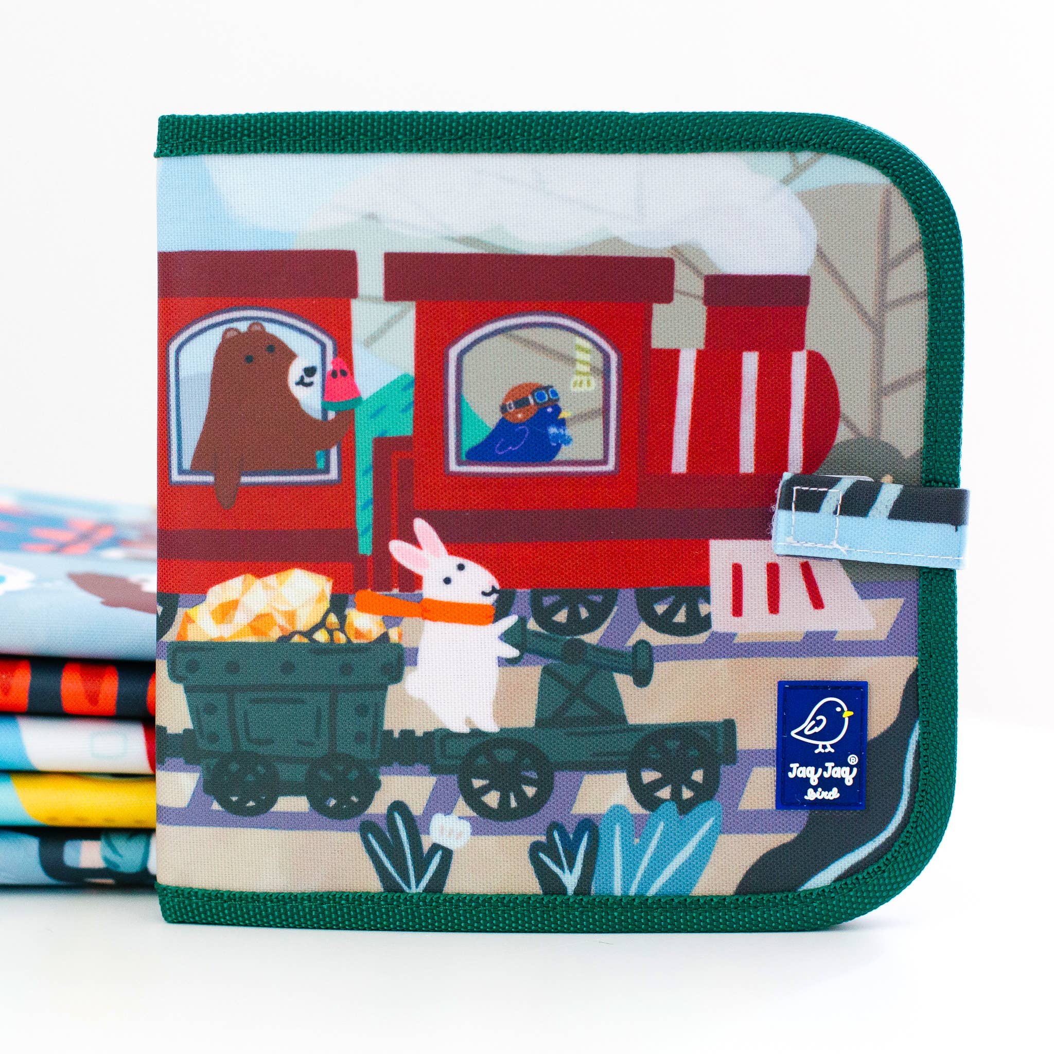 Train Activity Dry Erase Book