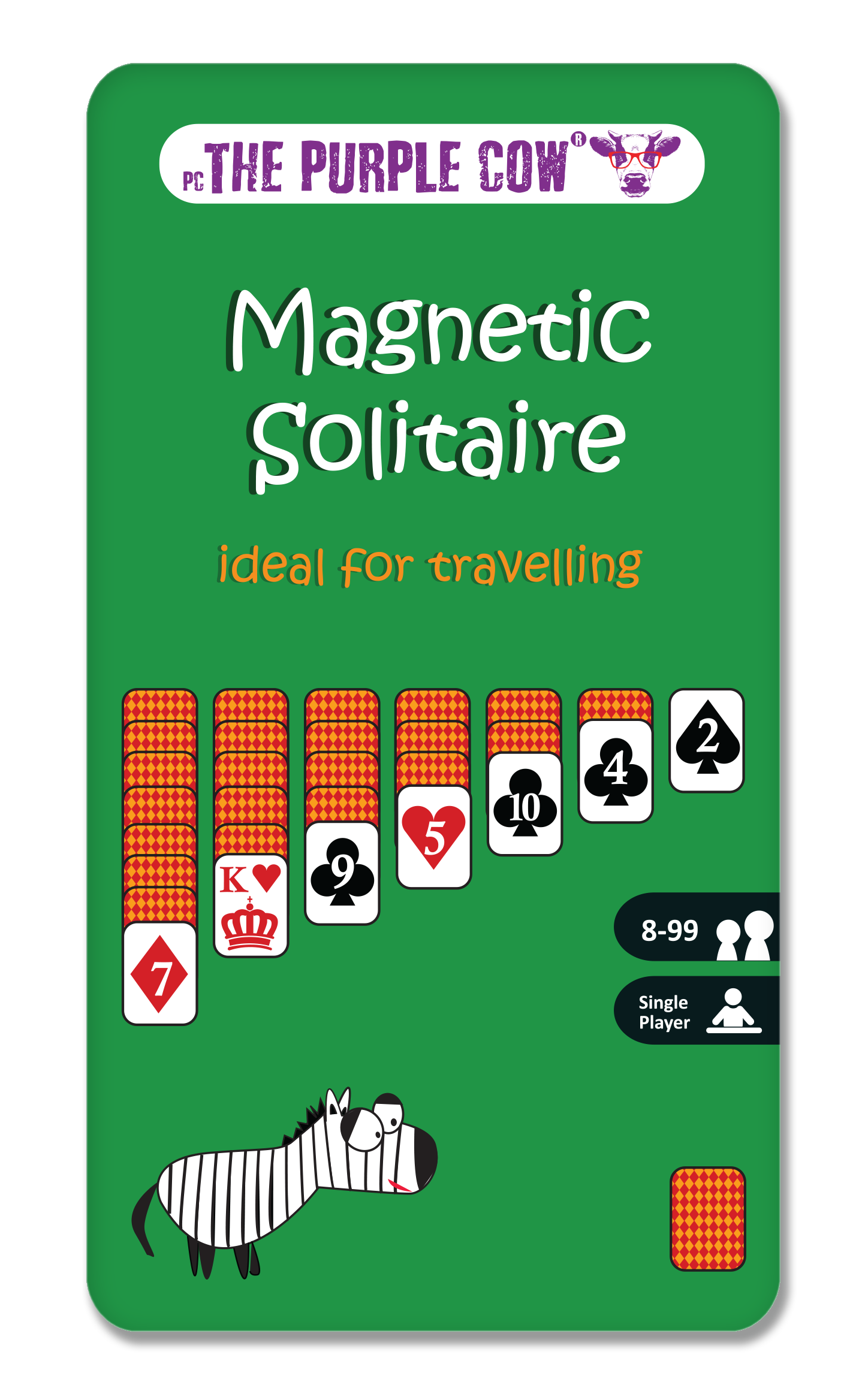 The Purple Cow America Inc. - Travel Game - Solitaire