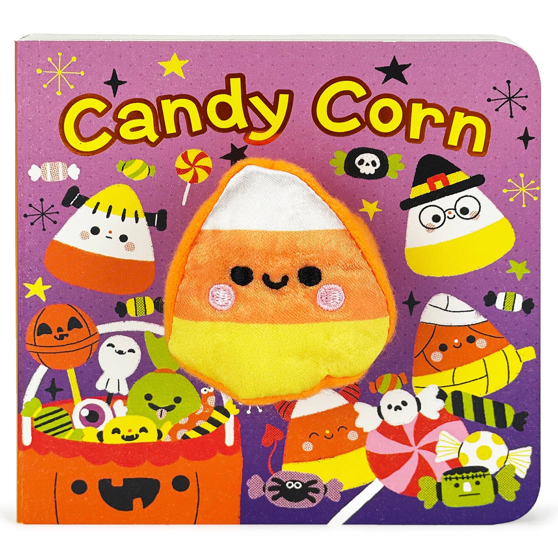 Candy Corn Halloween Finger Puppet Board Book