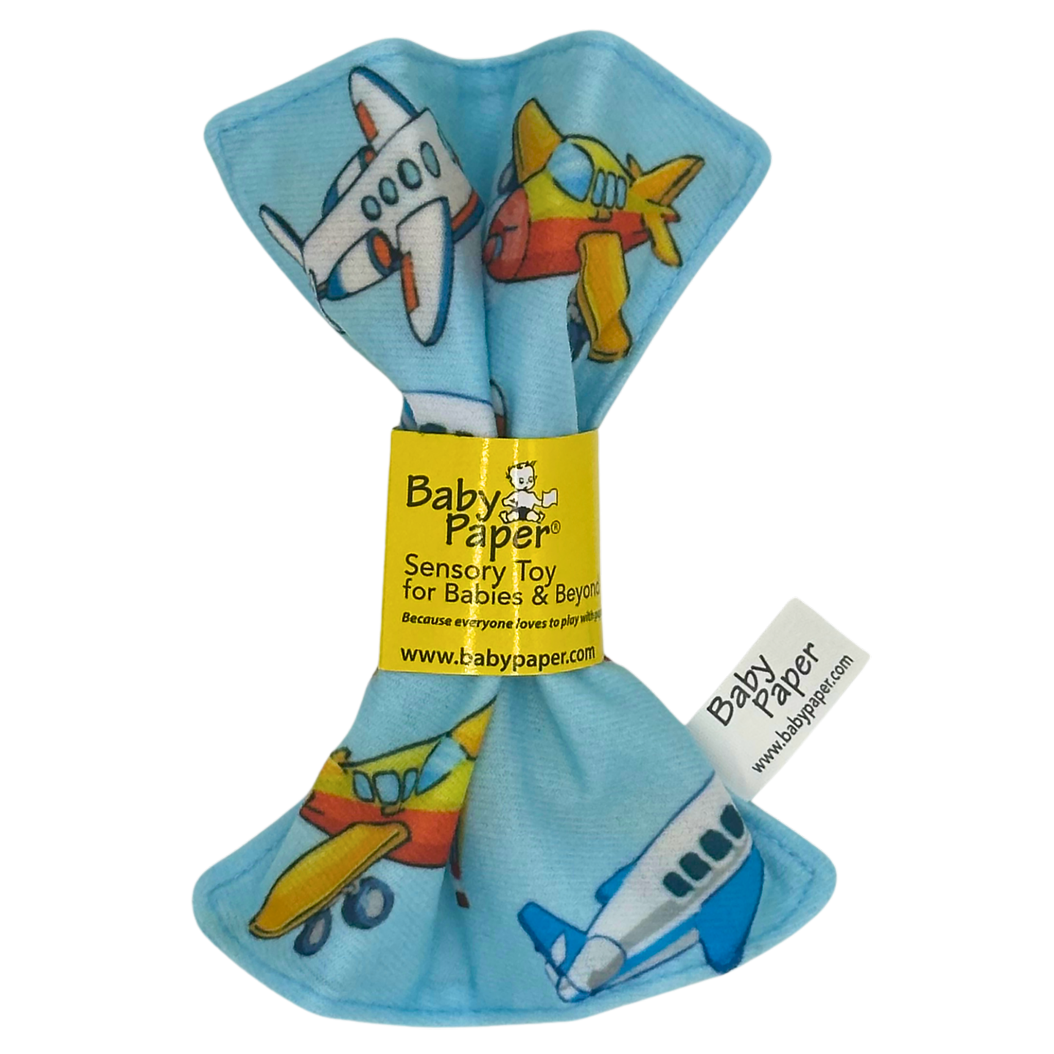 BABY PAPER - Baby Paper Crinkle Sensory Toy – Airplanes