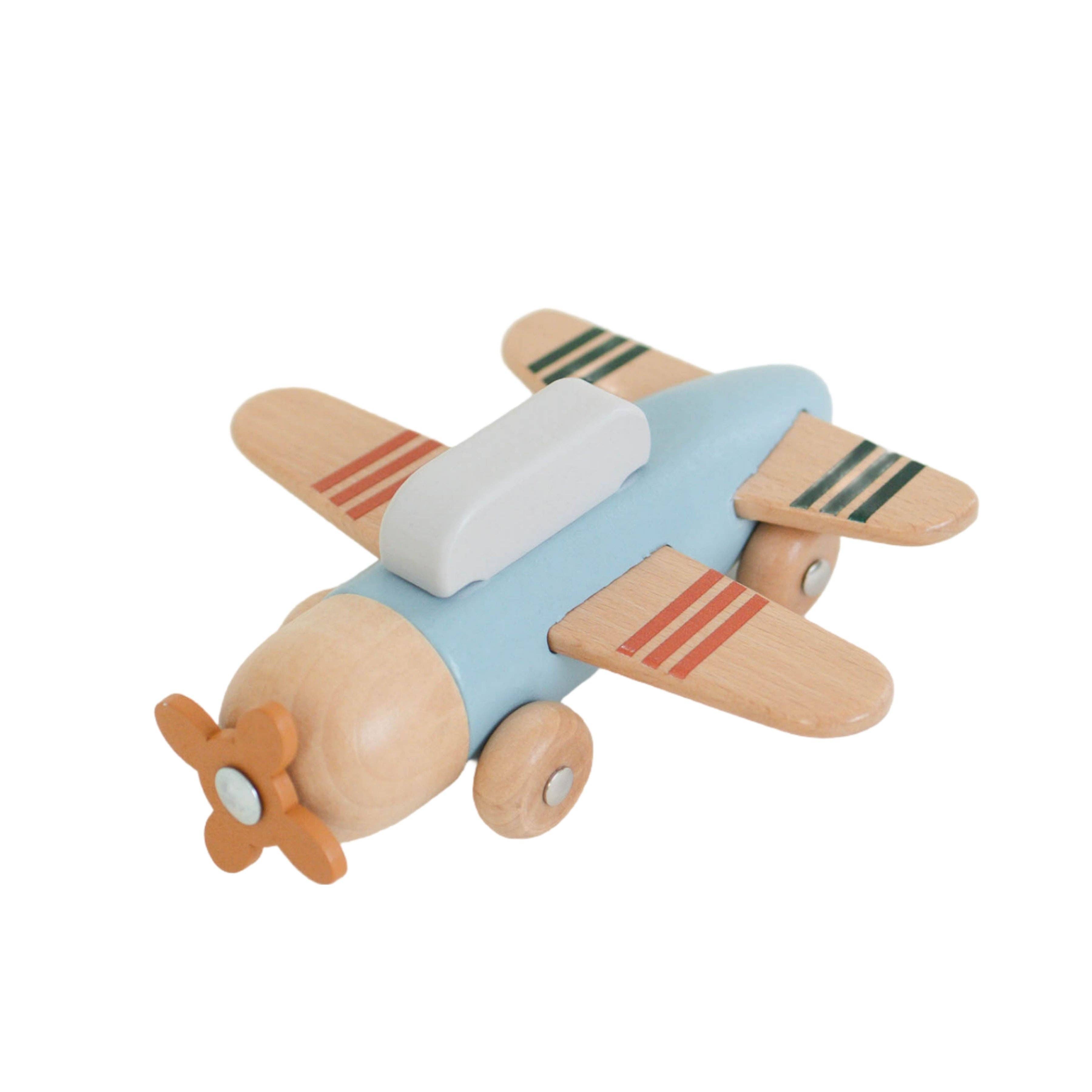 Spirit 'N Sprout - Airplane Toy: Blue