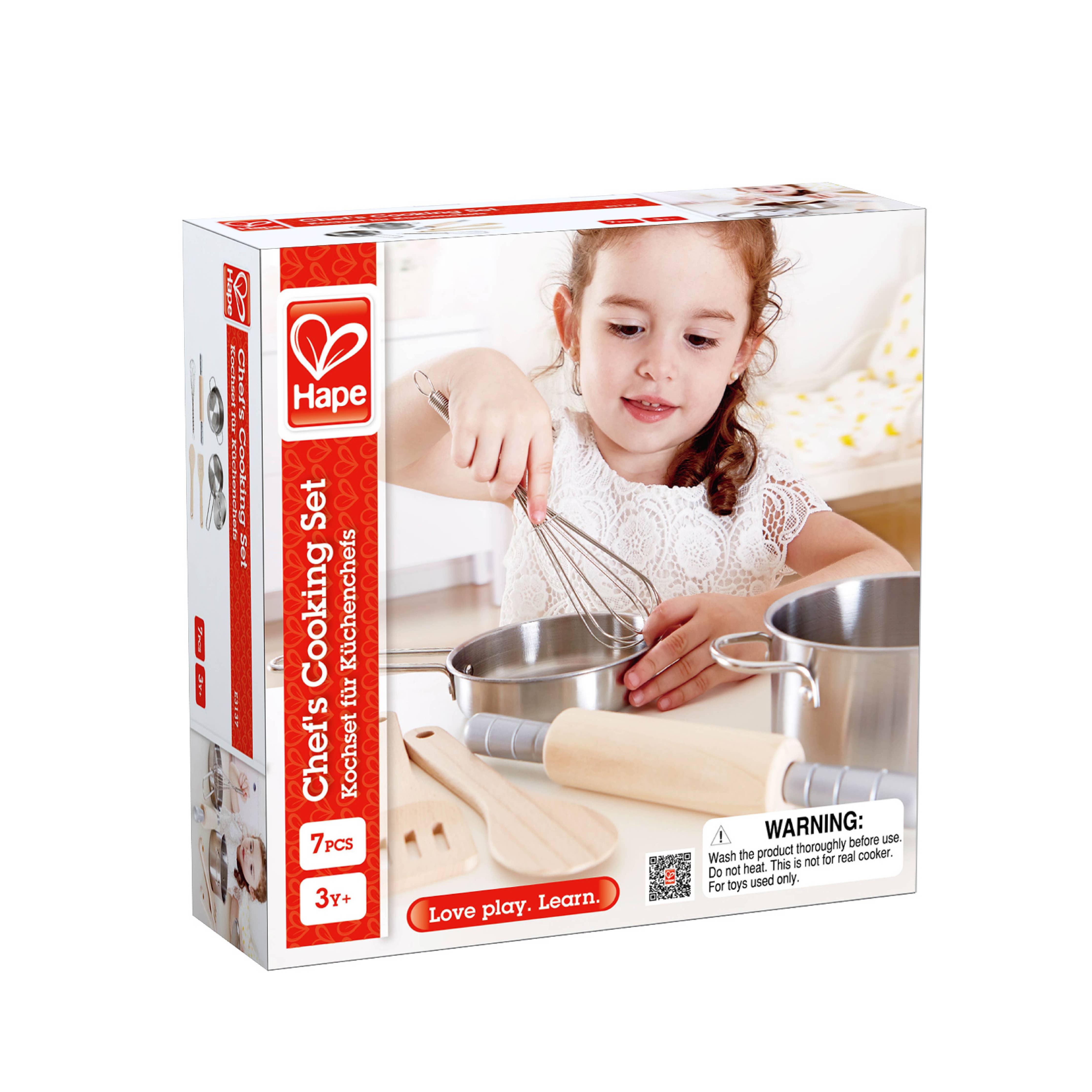 Hape Toys - Chef's Cooking Set