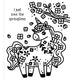 HarperCollins - First Magic Painting Cute Unicorns : Usborne