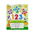 Color-in' Book: 123: Shapes + Numbers