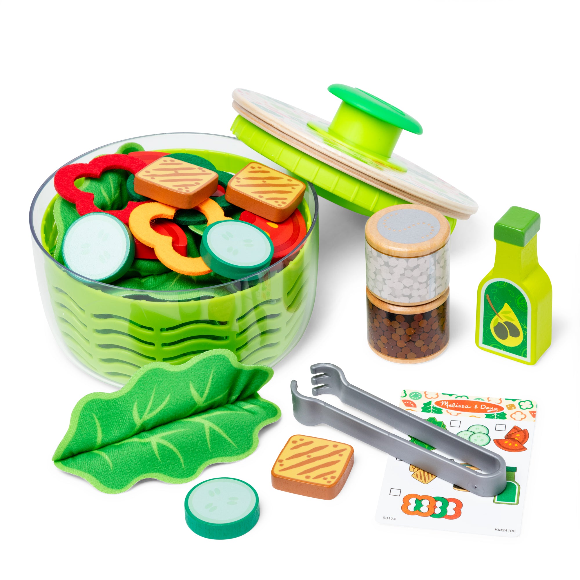 Melissa And Doug Salad Spinner Play Set